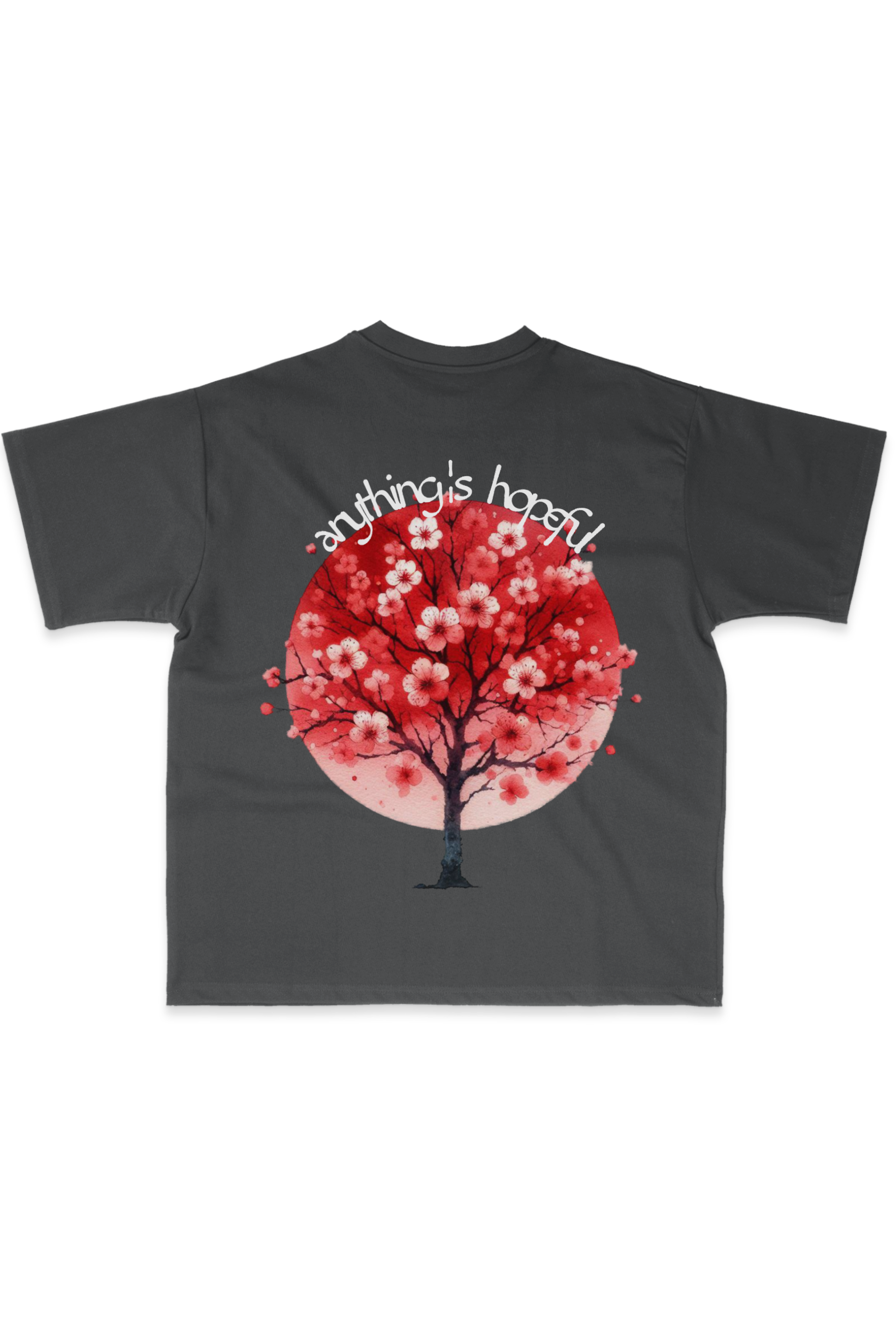'25 BlOSSOM Tee - Washed Black