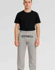 Blossom Heavy Gray Oversized Sweatpants
