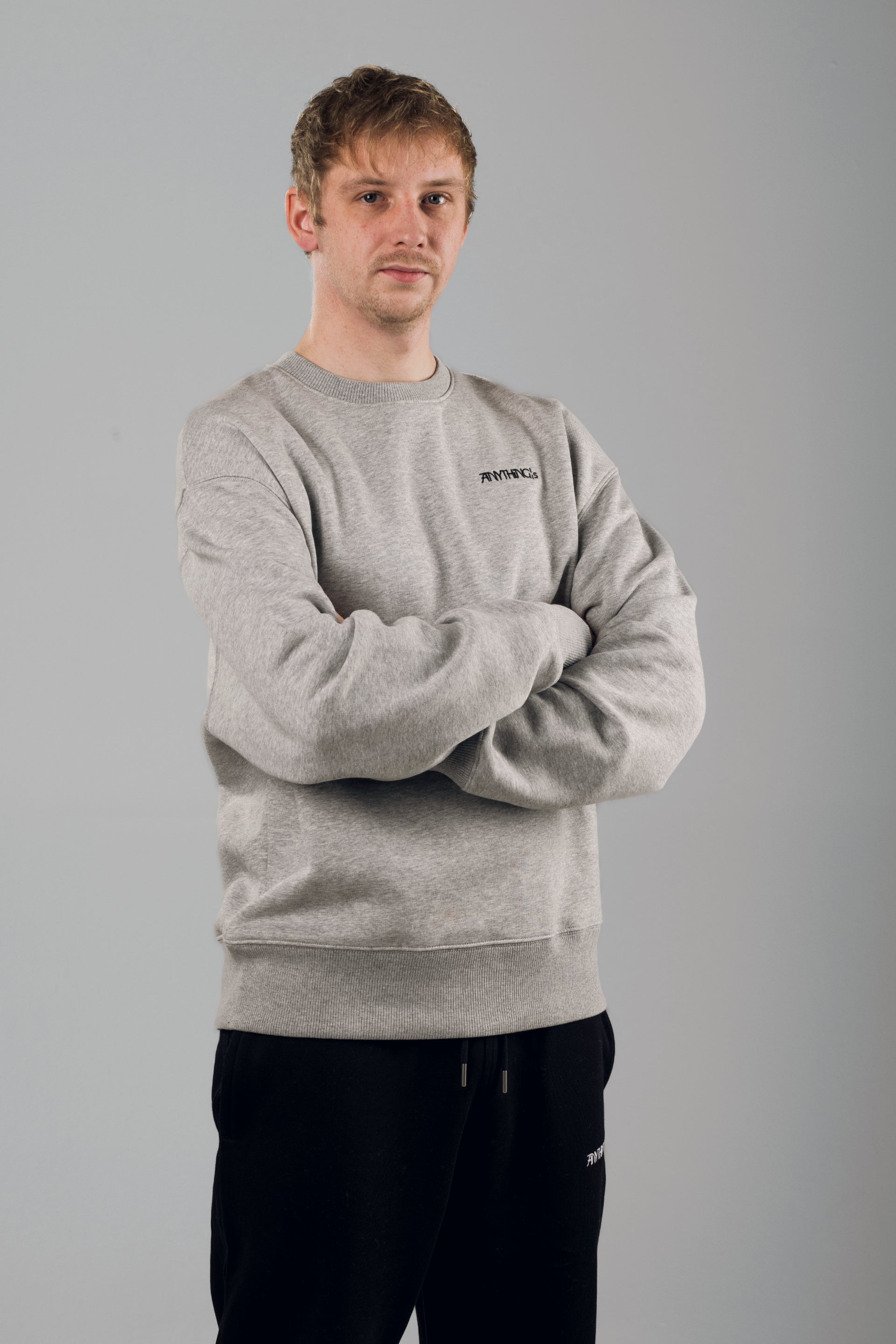 Classic Heavy Gray Oversized Sweater