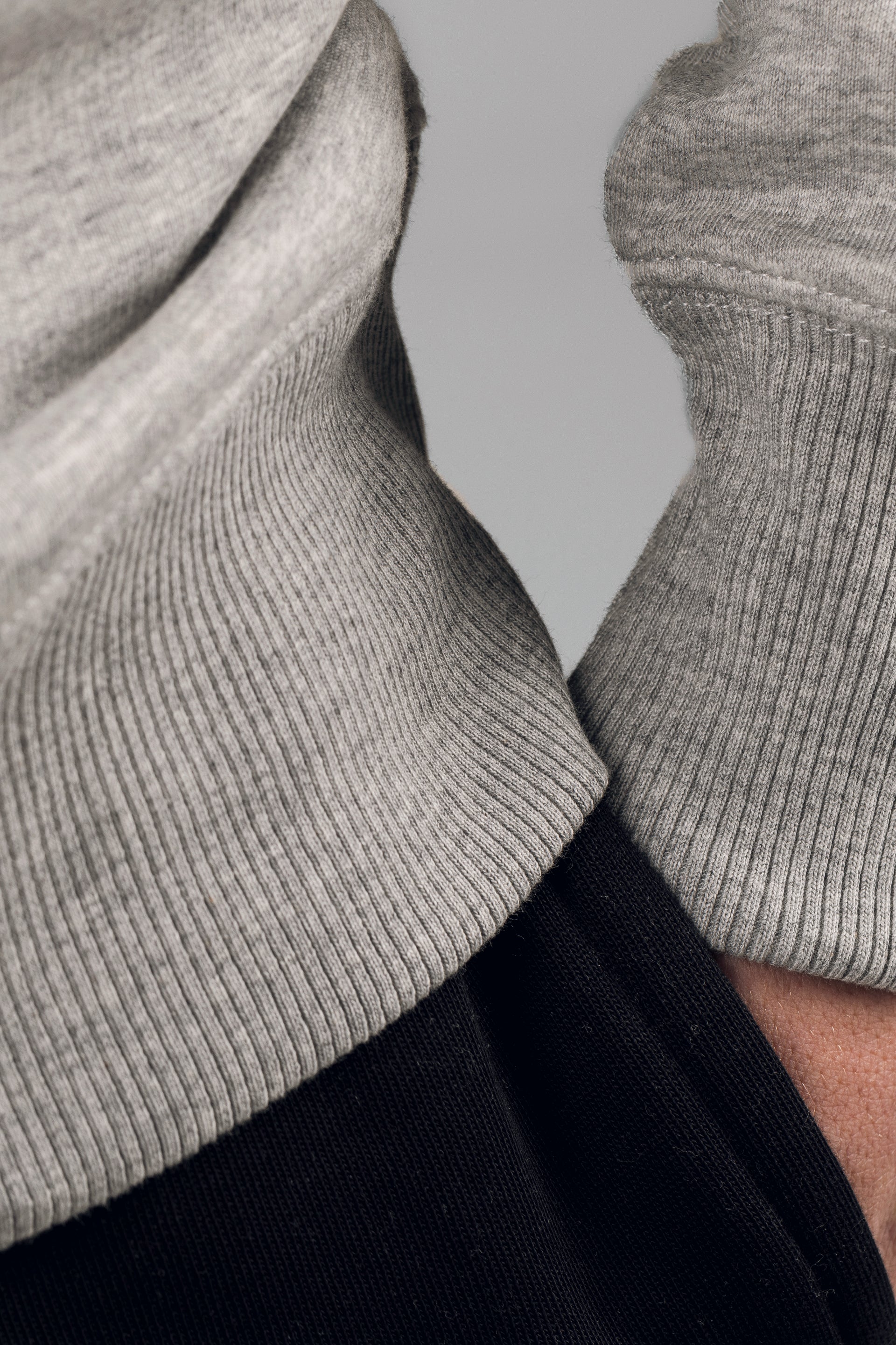 Classic Heavy Gray Oversized Sweater