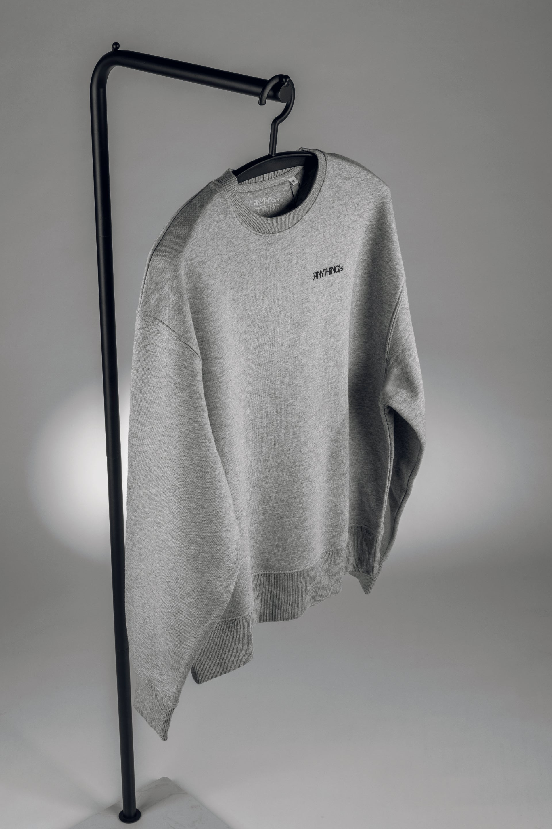 Classic Heavy Gray Oversized Sweater