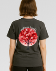 '25 BlOSSOM Tee - Washed Black