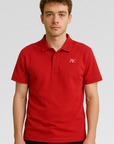 'ClASSiC II Relaxed Polo - Carmine Surge