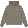 Studio Core Oversized Zip Hoodie - Olive